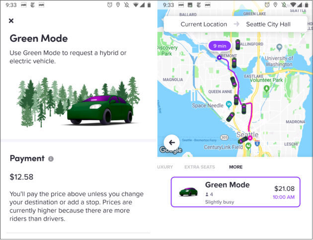 Green Mode Map