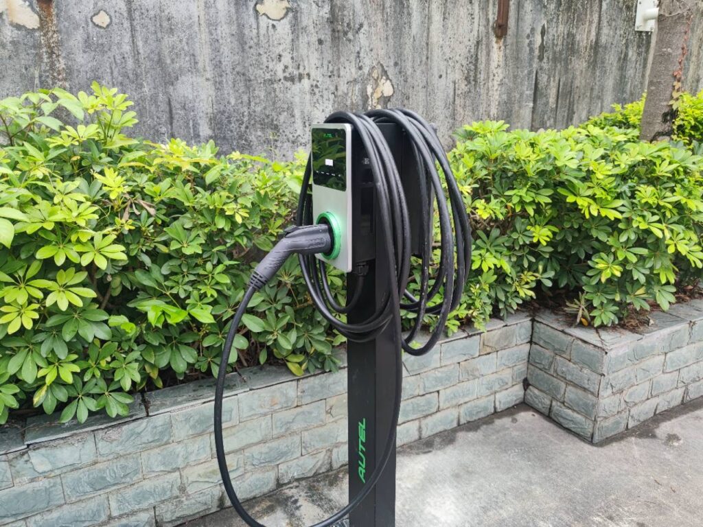 Autel MaxiCharger: a 50A Autel EV charger integrated with EVmatch software and ideal for any commercial or public-facing location